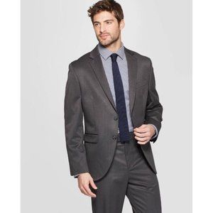 Goodfellow & Co Mens Standard Fit Suit Jacket 40R Dark Gray